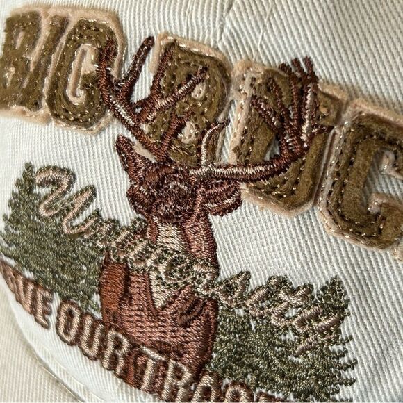 Big Buck University Bass Pro Shops Youth 4-7 Deer Hunting Hat Ball Cap good used - Picture 7 of 12